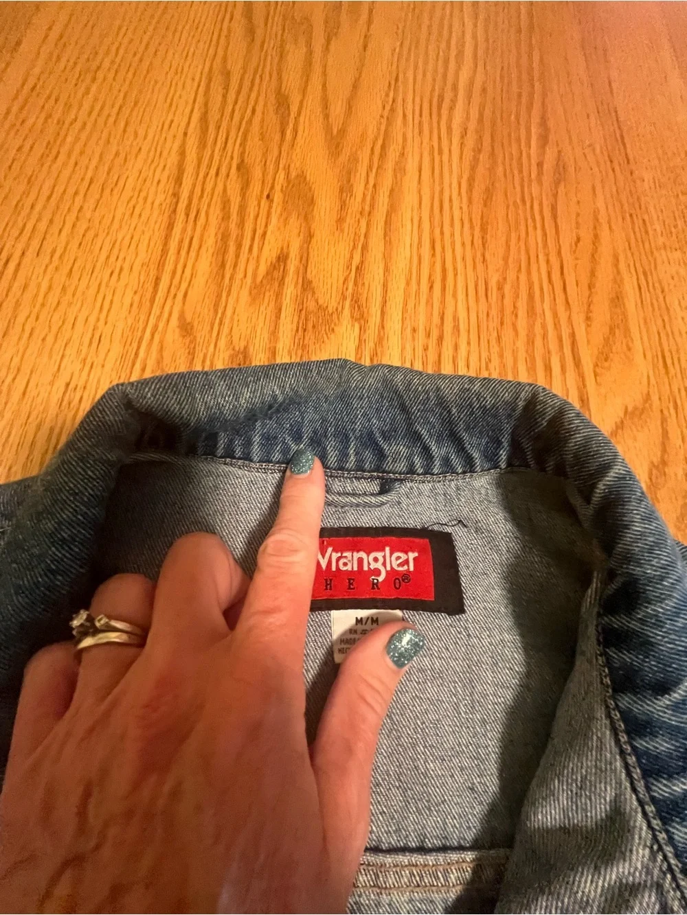 Wrangler hero denim